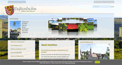 Desktop Screenshot of eussenheim.de
